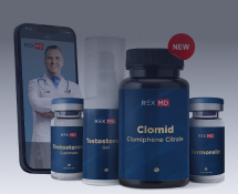 The Rex MD Testosterone Program prescription treatments with provider support